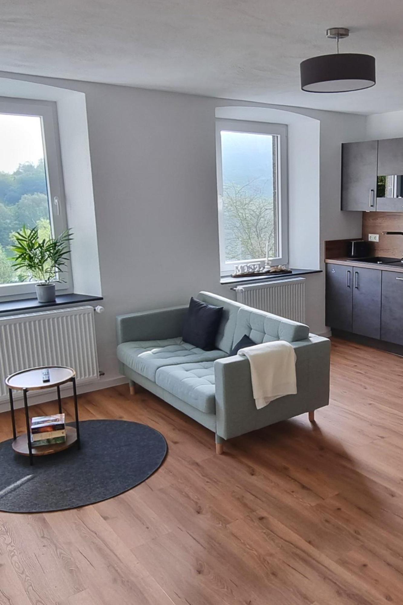 Apartmán Winzerhaus Am Calmont - Terrasse Der Ruhe Bremm Exteriér fotografie